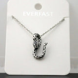 3D Spotted Snake Stainless Steel Custom Necklace Gothic Punk Jewelry