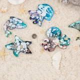 DIY Crystal Epoxy Resin Mold Silicone Marine Animal Keychain Earring Mould