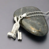 DIY Stamped Toothpaste & Toothbrush Necklace Funny Custom Jewelry