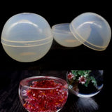 1pc Ball Shape Mould Sphere Silicone Resin Dried Flower Specimen Jewelry Tools