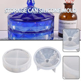 Diamond Shaped Storage Box Silicone Mold Epoxy Resin Craft Mould DIY Jewelry