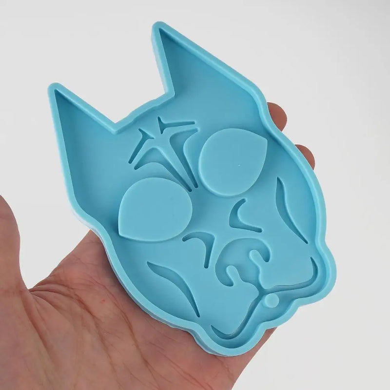 Dog Self Defense Keychain Silicone Mold