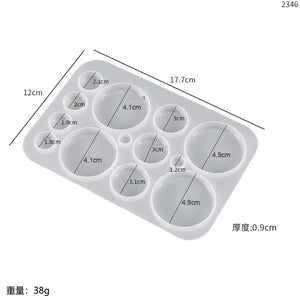 Earring Pendant Silicone Mold Star Heart Moon Epoxy Resin Molds DIY Charms