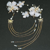 Dragonfly Tassel Hairpin Headwear Hair Clips Traditional HANFU Chinese Style
