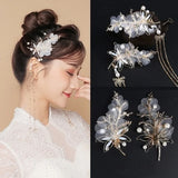 Dragonfly Tassel Hairpin Headwear Hair Clips Traditional HANFU Chinese Style