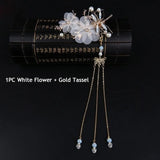 Dragonfly Tassel Hairpin Headwear Hair Clips Traditional HANFU Chinese Style