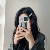 Princess Style Girl Letter Pearl Mini Hairpin Small Side Clip