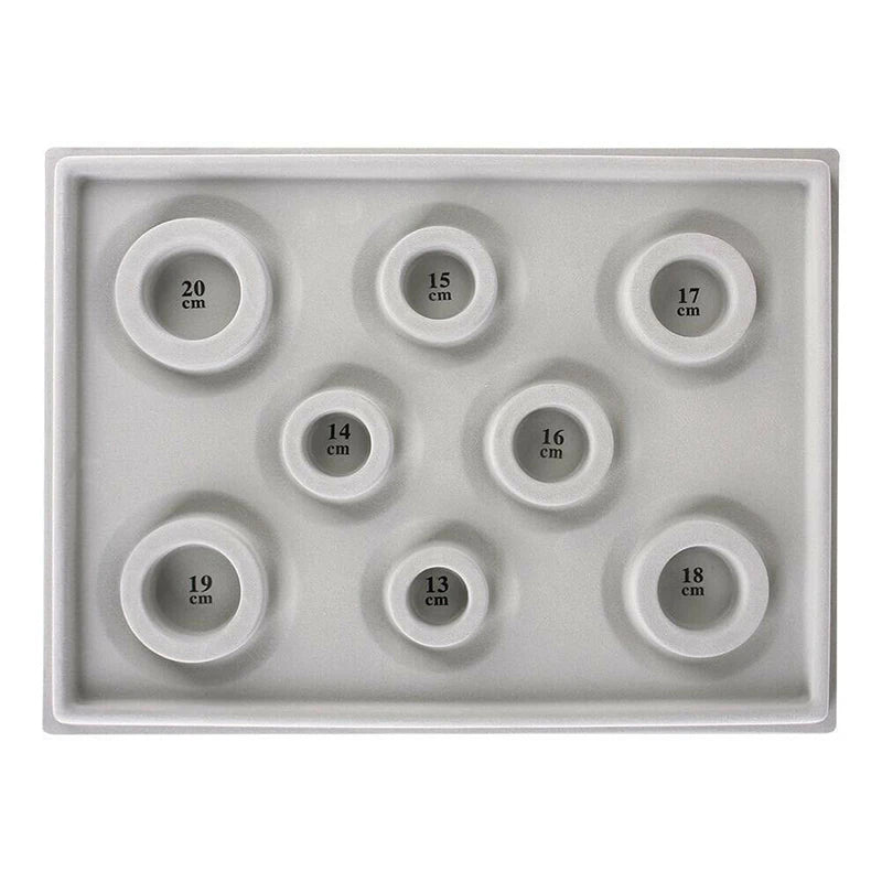 1pc Flocked Bead Board Bracelet Beading Board Organizer Jewelry Making Tray