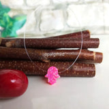 Nylon Chain Hamsa Opal Necklace For Girl