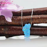 Light Opal Tahoe Necklace with 925 Silver