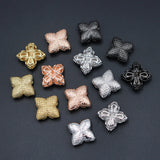 1pc Leopard Wolf Head Copper Bead for Jewelry Making DIY Bracelet