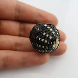 Wooden Rattan Ball Pendants for DIY Jewelry Making