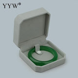 Gray High Velvet Jewelry Box For Bracelet Ring Necklace Pendant