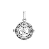 Hollow Cage Filigree Box Diffuser Necklace Locket Pendant