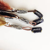 Indian Style Feather Hair Pin Headdress Bohemian Hairclips