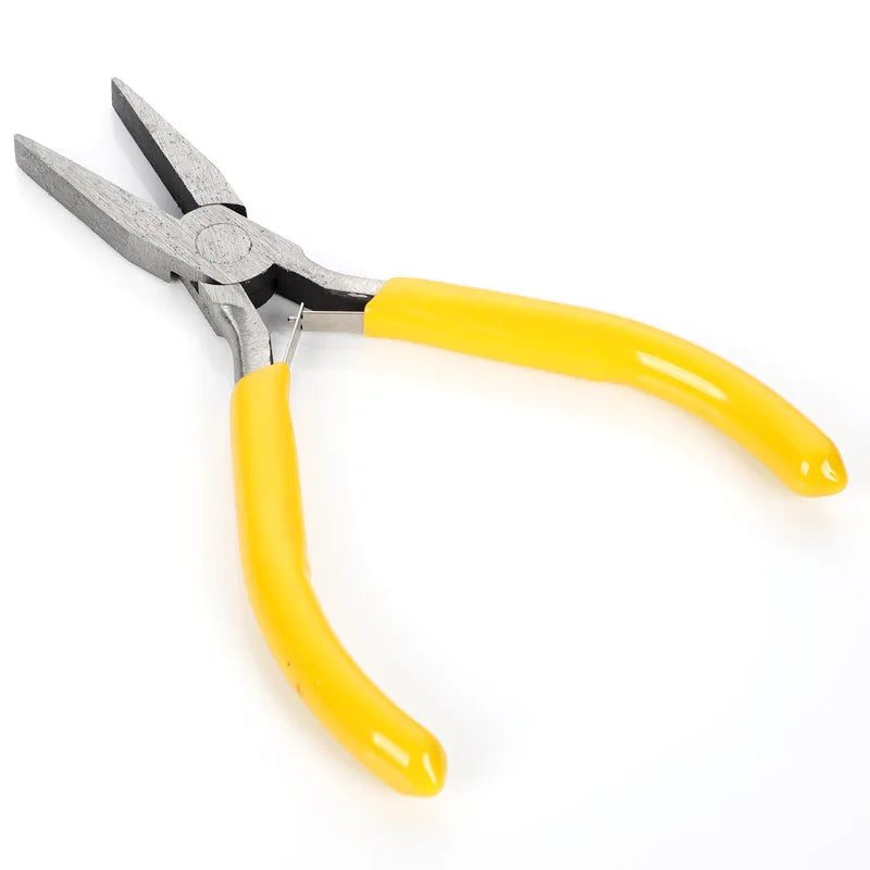Jewelry Pliers 12x5mm Wire Cutter Flat Nose DIY Tool