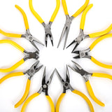 Jewelry Pliers 12x5mm Wire Cutter Flat Nose DIY Tool