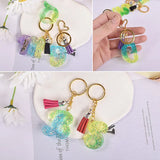 Letter Epoxy Resin Mold Keychain Pendant Silicone Jewelry Casting Mould DIY