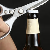 Stainless Steel Kitchen Scissors, Ultra Sharp Food Shears