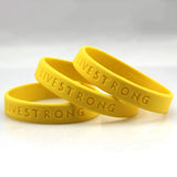 LIVE STRONG Hologram Silicone Bracelet, Outdoor Sports