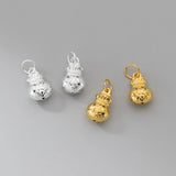 925 Sterling Silver Lucky Money Bags Charms 13mm 15.5mm Pendants DIY Jewelry