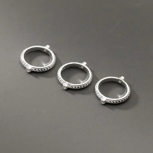 925 Sterling Silver Spacer Cover for Beading Charms DIY Jewelry Make