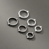 925 Sterling Silver Spacer Cover for Beading Charms DIY Jewelry Make