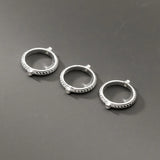925 Sterling Silver Spacer Cover for Beading Charms DIY Jewelry Make