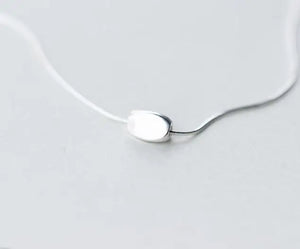Lucky Bean Pendant Necklace 925 Silver GTLX1584