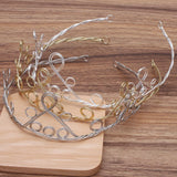 Metal Headband Blank Settings for DIY Wedding Tiaras