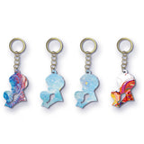 Silicone Keychain Mold for Crystal Epoxy Resin, Jewelry Pendant Making