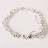 Multi-Layer Sexy Crystal Anklet for Women, Summer Charm