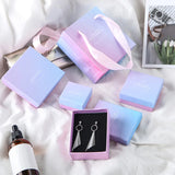 Gradient Pink Bag Jewelry Box Wedding Party Favors
