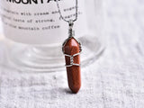 Amethyst Dot Pendant Couple Necklace DIY Jewelry