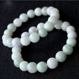 Natural Emerald Beads Bracelet Necklace Set