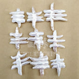 1pc Natural Freshwater Baroque Pearl Fishbone Loose Beads for DIY Jewelry