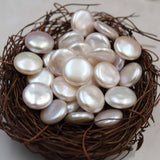 Natural Freshwater Pearl Loose Bead Baroque Non-porous Round Pearl Loose Beads
