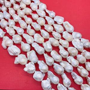Natural Freshwater Pearl Tail Beads for Jewelry Making