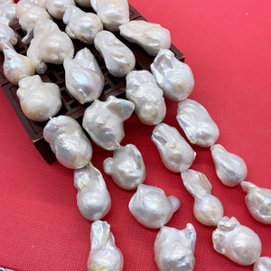 Natural Freshwater Pearl Tail Beads for Jewelry Making