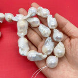Natural Freshwater Pearl Tail Beads for Jewelry Making