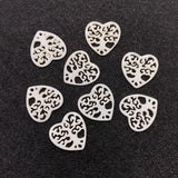 Natural Shell Heart Pendant DIY Jewelry Making Charms Accessories