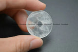 Round Donut Shape Gemstone Pendants for Necklace
