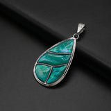 Natural Shell Water Droplet Shape Pendant for DIY Jewelry Making