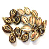 Natural Snail Shell Pendant Beads DIY Retro Necklace Crafts Gift Making