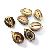 Natural Snail Shell Pendant Beads DIY Retro Necklace Crafts Gift Making