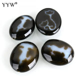 Natural Tibetan Dzi Beads Double-Sided High Tibetan Dzi Bead