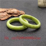 Natural Green Jade Bangle Bracelet for Women