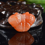 Natural Xinjiang Jade Butterfly Beads Pendant Bracelet DIY