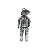 316L Stainless Steel Astronaut Necklace Pendant Men Women Space Gift