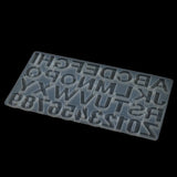 Large Alphabet & Numbers Silicone Mould Resin Epoxy DIY Craft Jewelry Tools